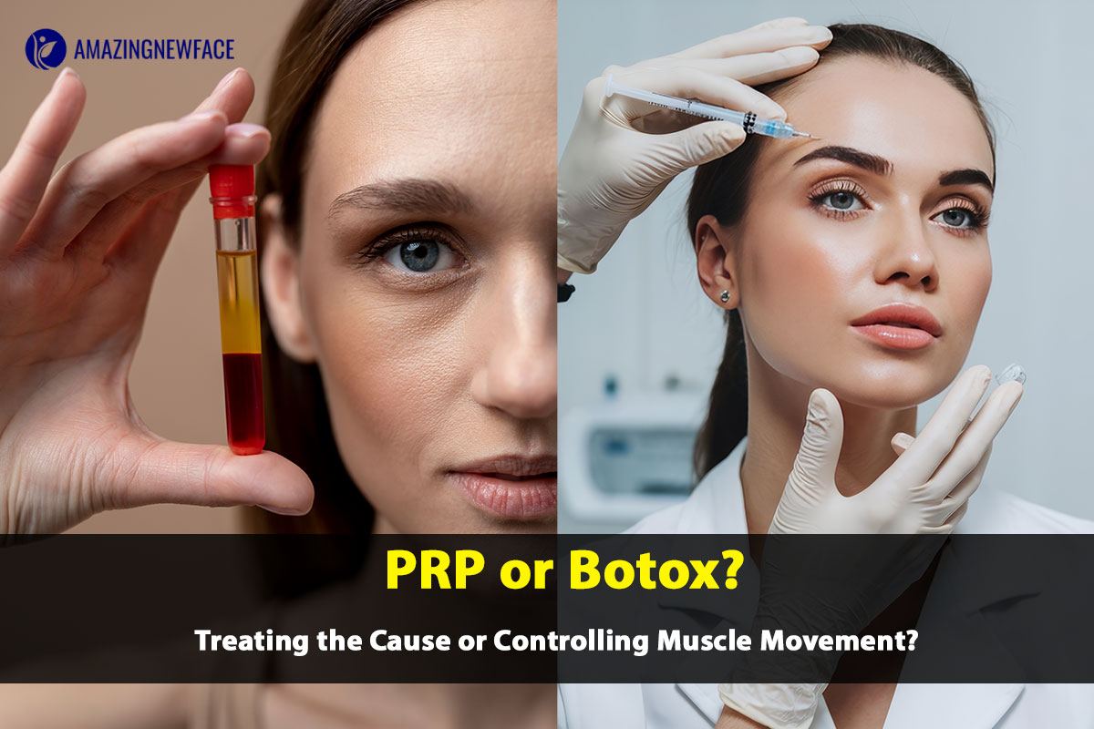 PRP or Botox? Treating the Cause or Controlling Muscle Movement?