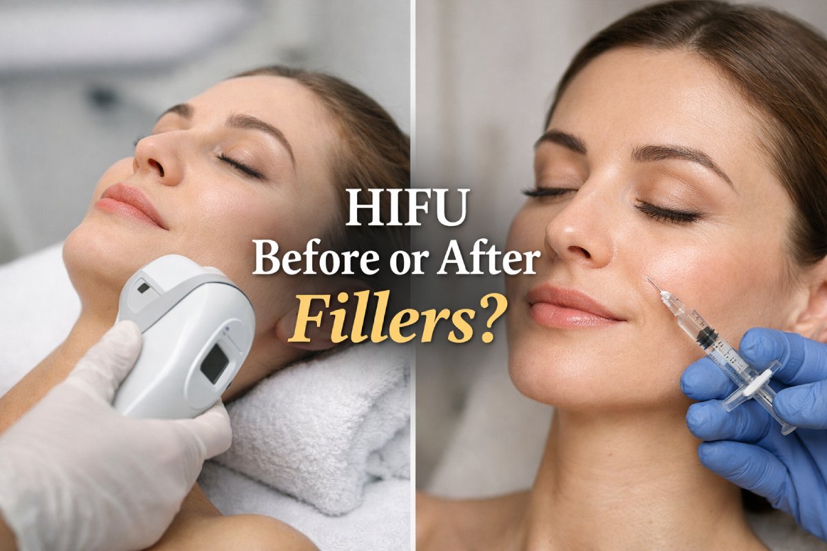 HIFU Before or After Fillers? The Right Order Matters