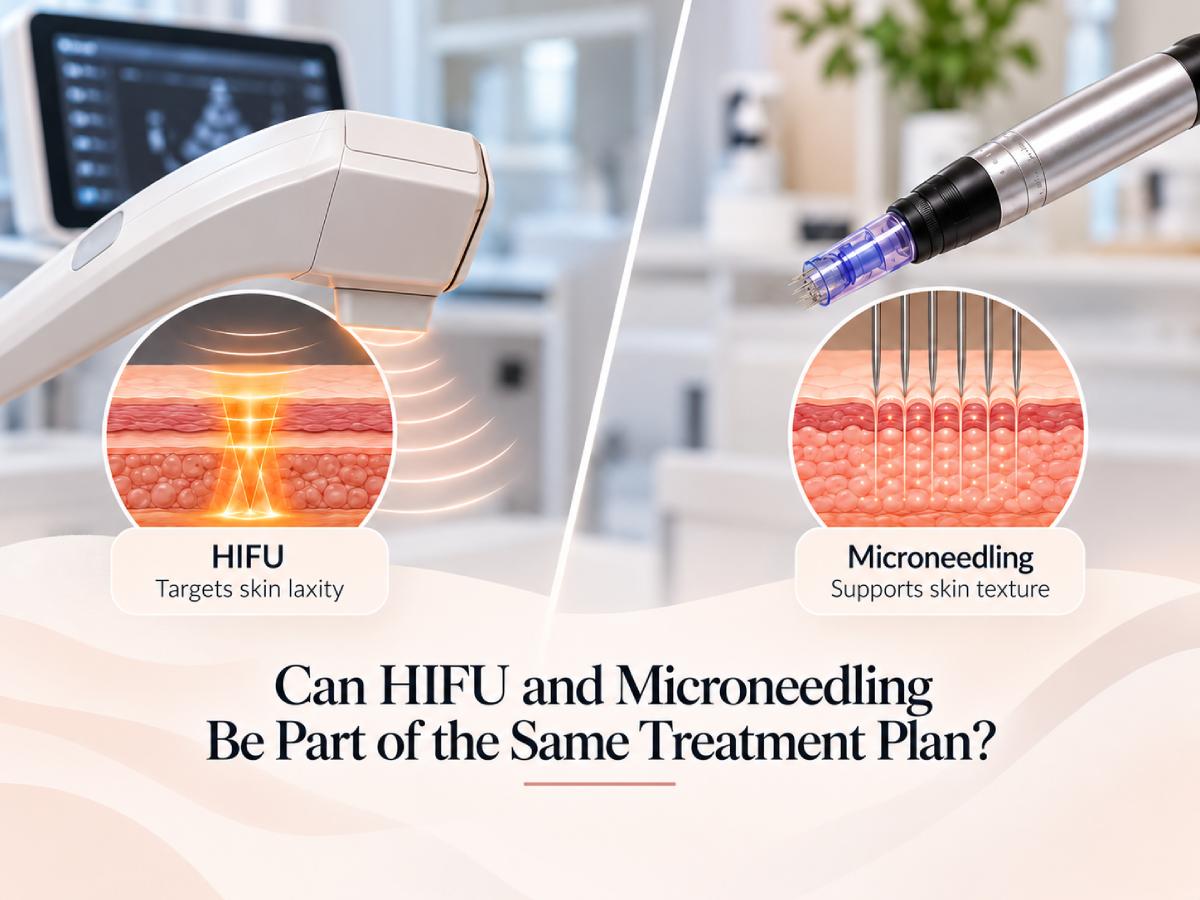 Can HIFU and Microneedling Be Part of the Same Treatment Plan?